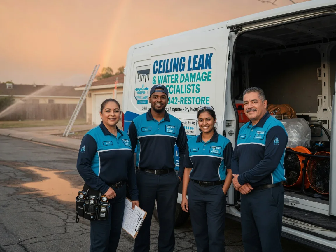 Ceiling Leak Cleanup company in Ocate, NM